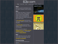 Tablet Screenshot of 63p.com